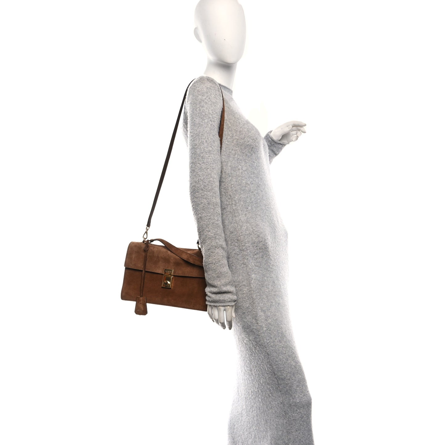 Camoscio Medium Soft Sound Shoulder Bag Cacao