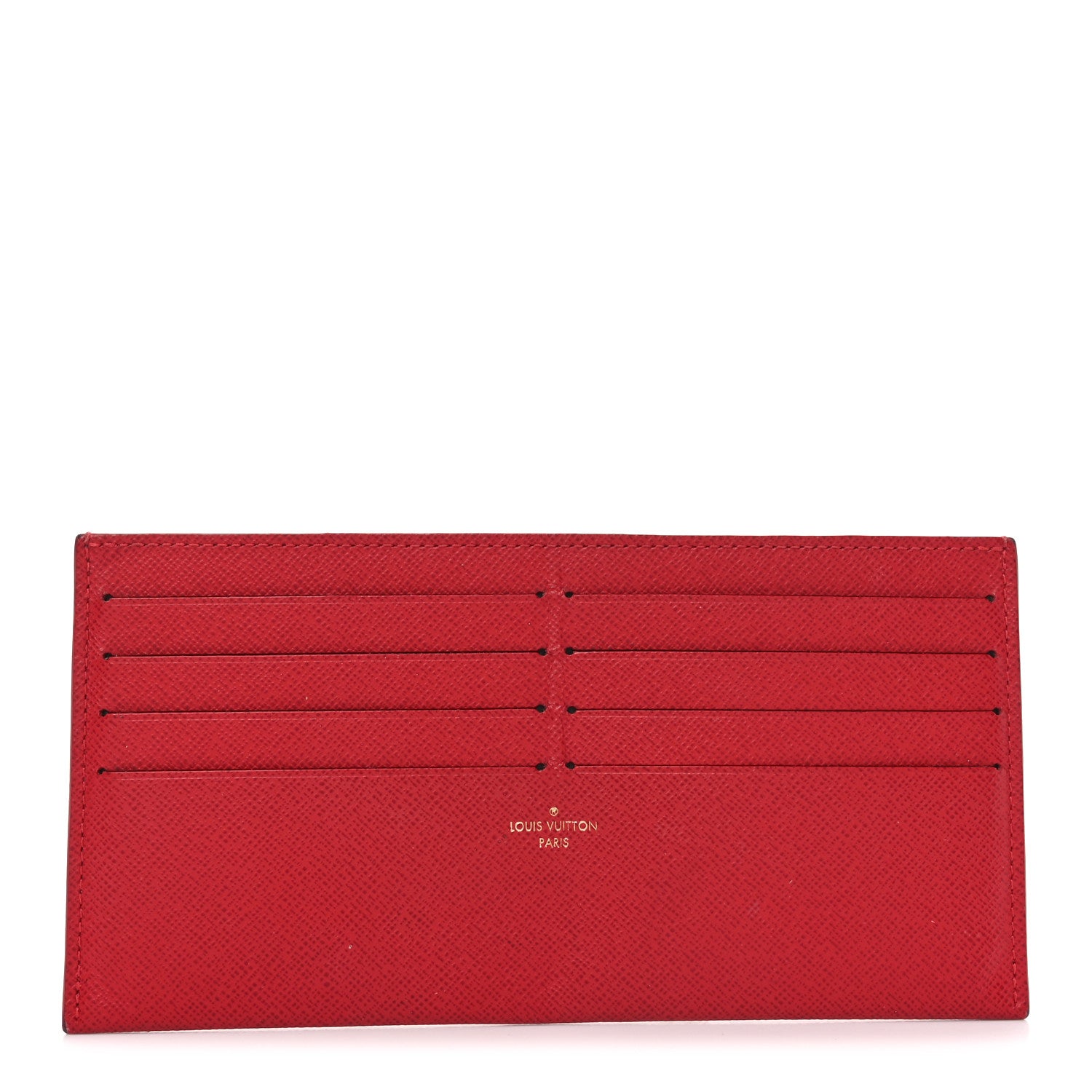Louis Vuitton Calfskin Felicie Card Holder Insert Cherry 1 of 6