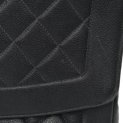 Chanel Caviar Quilted Medium Single Flap Black 13 of 17