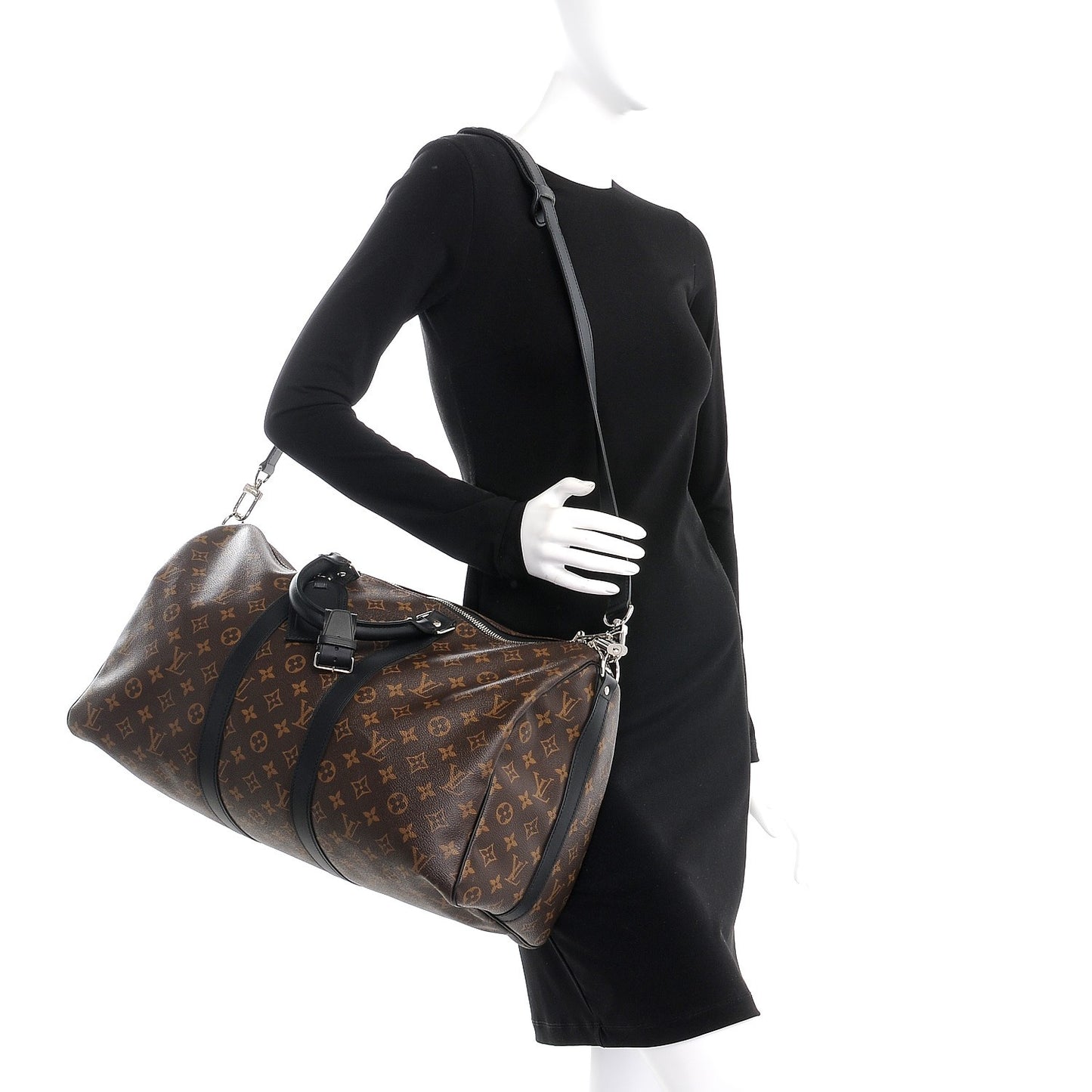 Monogram Macassar Keepall Bandouliere 45