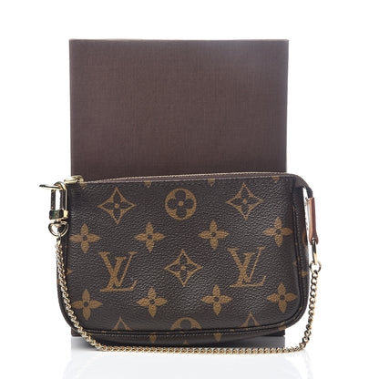 Louis Vuitton Monogram Mini Pochette Accessories 9 of 9