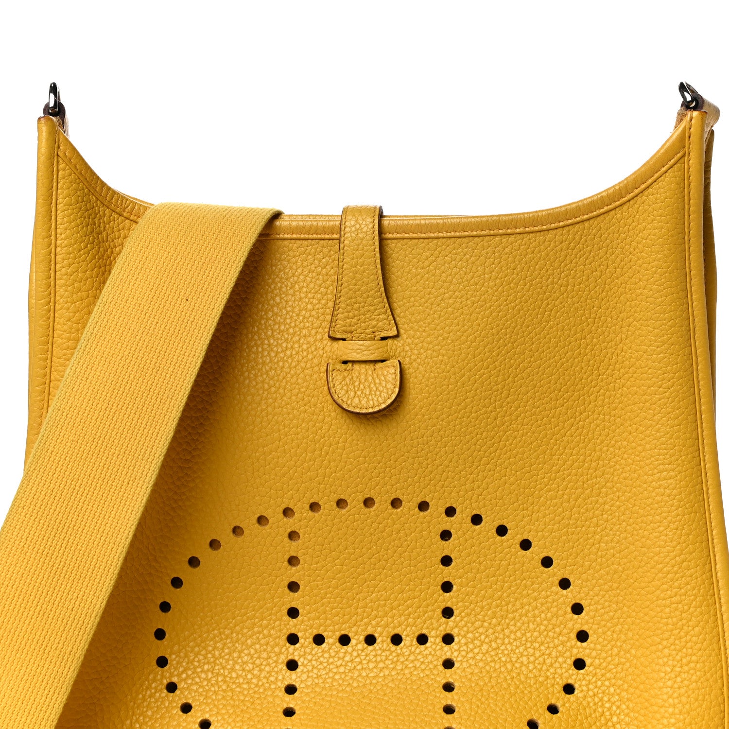 Hermes Taurillon Clemence Evelyne III PM Soleil 7 of 13