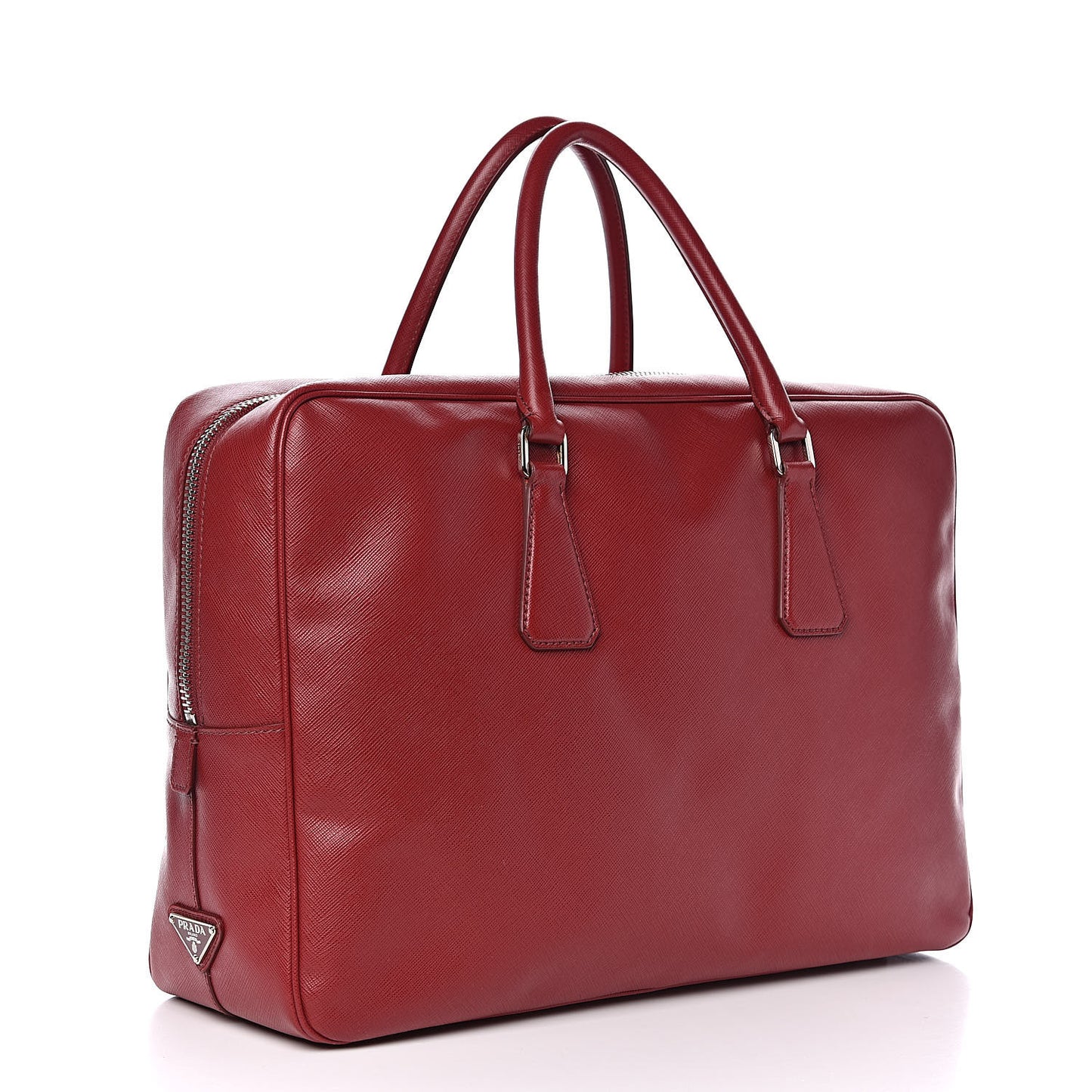 Saffiano Travel Briefcase Rubino