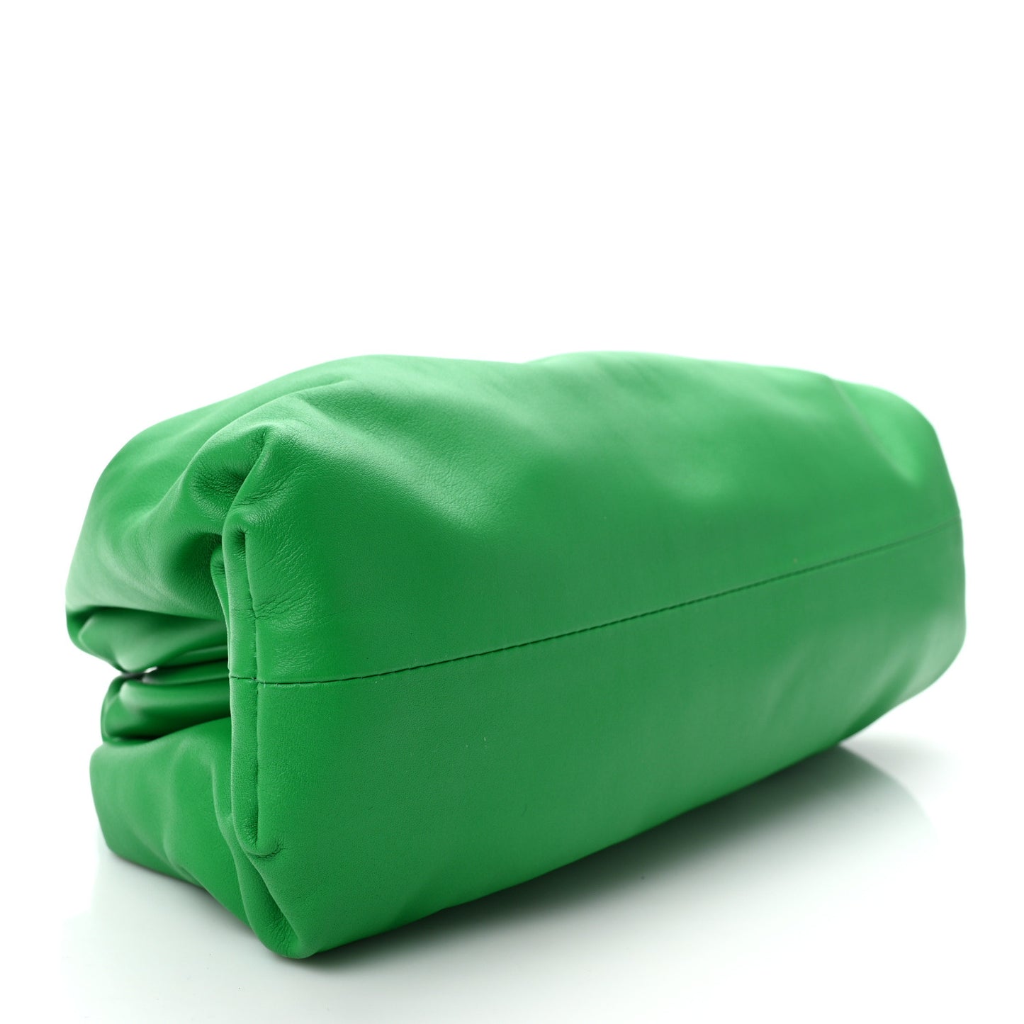 Smooth Butter Calf The Pouch Oversized Clutch Parakeet