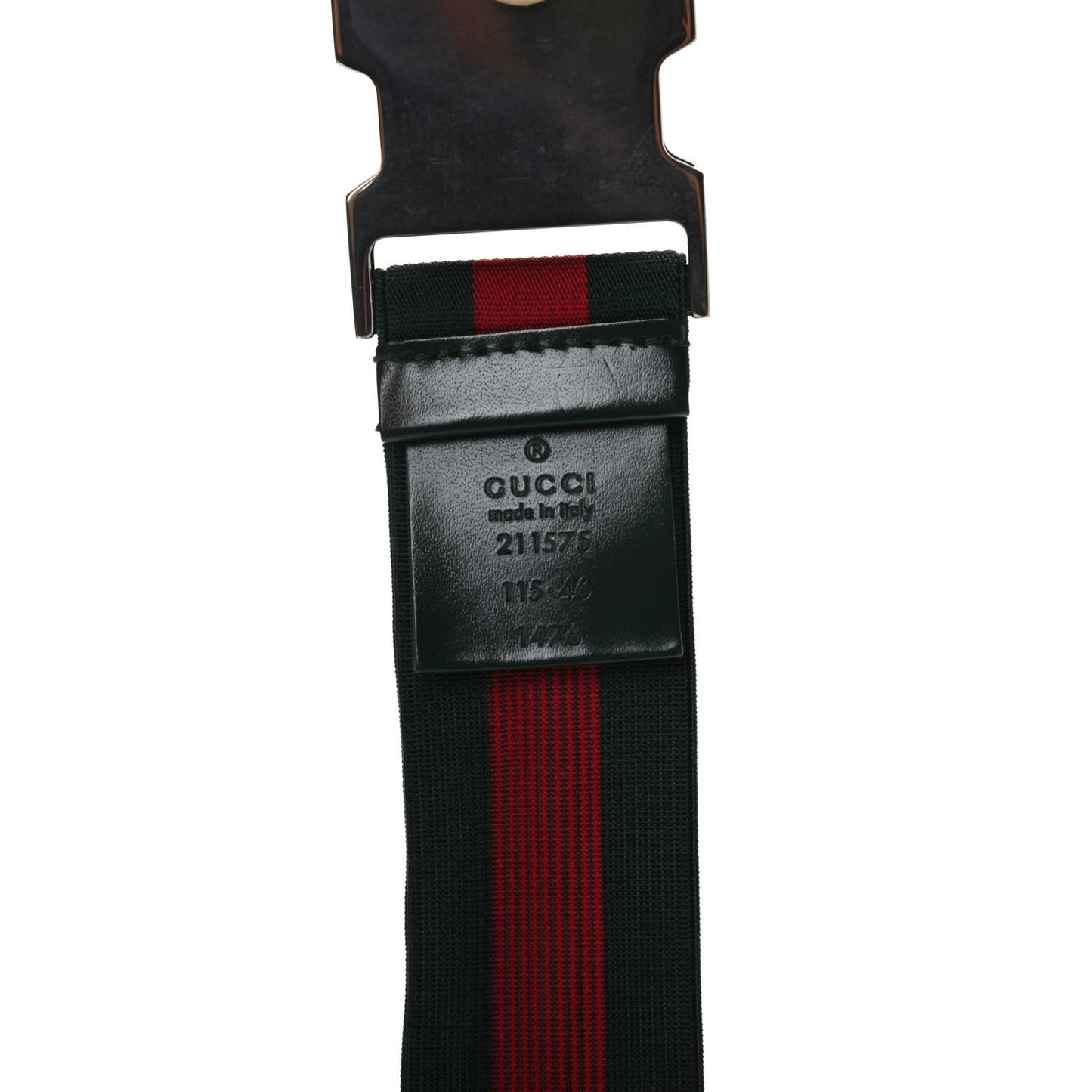 Nylon Web Belt 115 46 Green Red