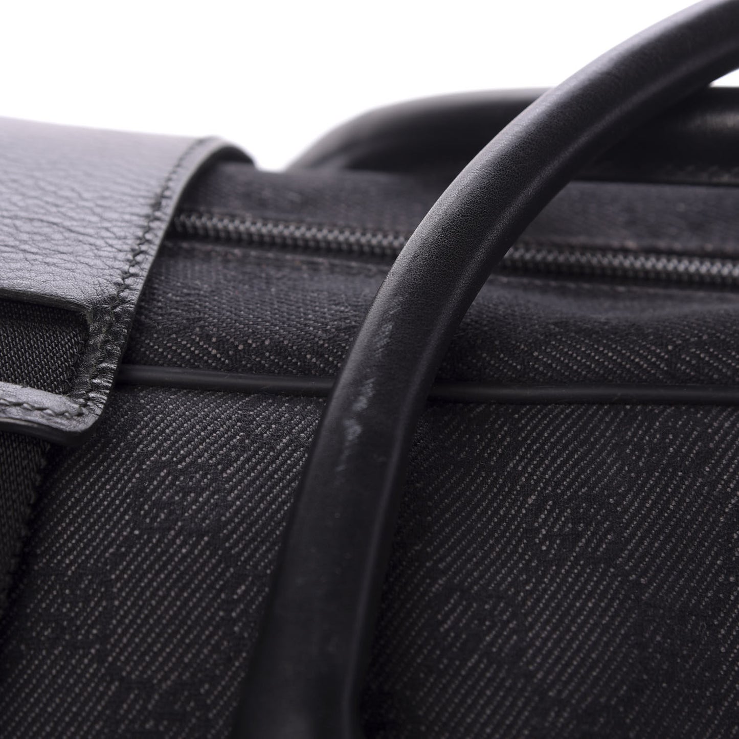 Denim Monogram Large Duffle Black