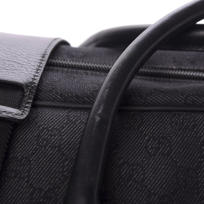 Gucci Denim Monogram Large Duffle Black 10 of 15