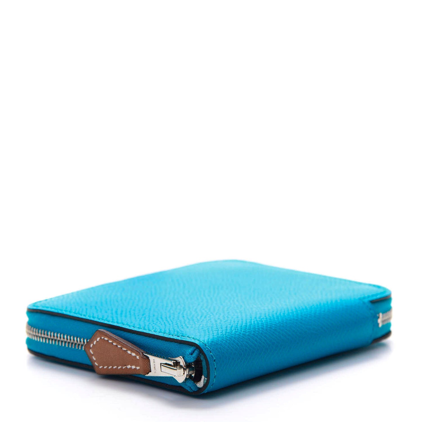 Epsom Silk'In Compact Wallet Bleu Zanzibar