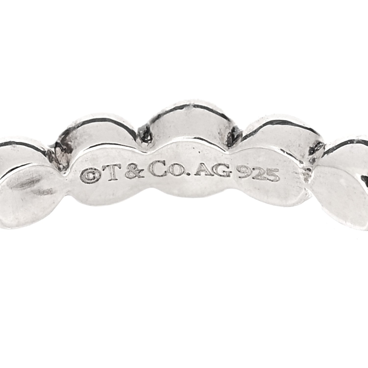 Tiffany Sterling Silver HardWear Bead Ring 57 8 4 of 4