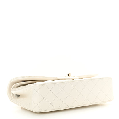 Chanel Caviar Quilted Medium Double Flap White 4 of 11