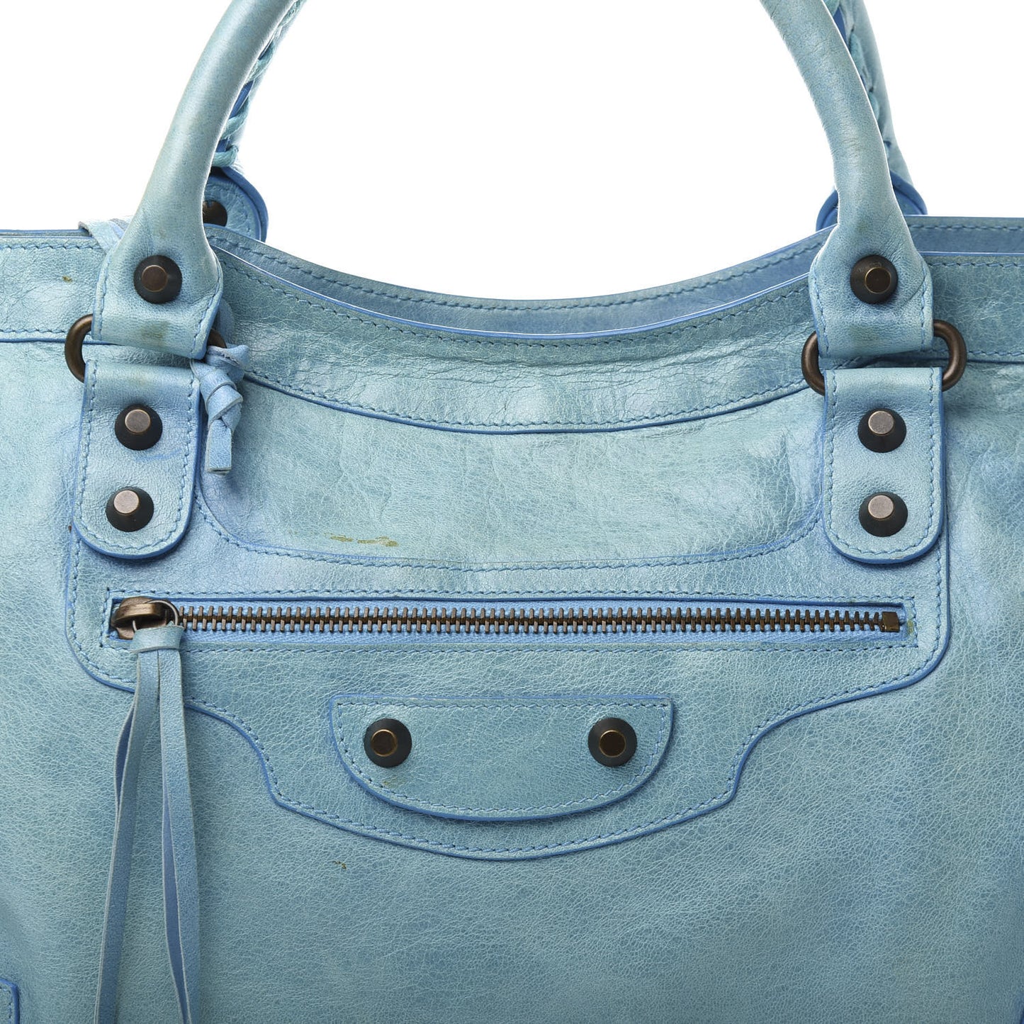 Agneau Classic Hardware City Turquoise