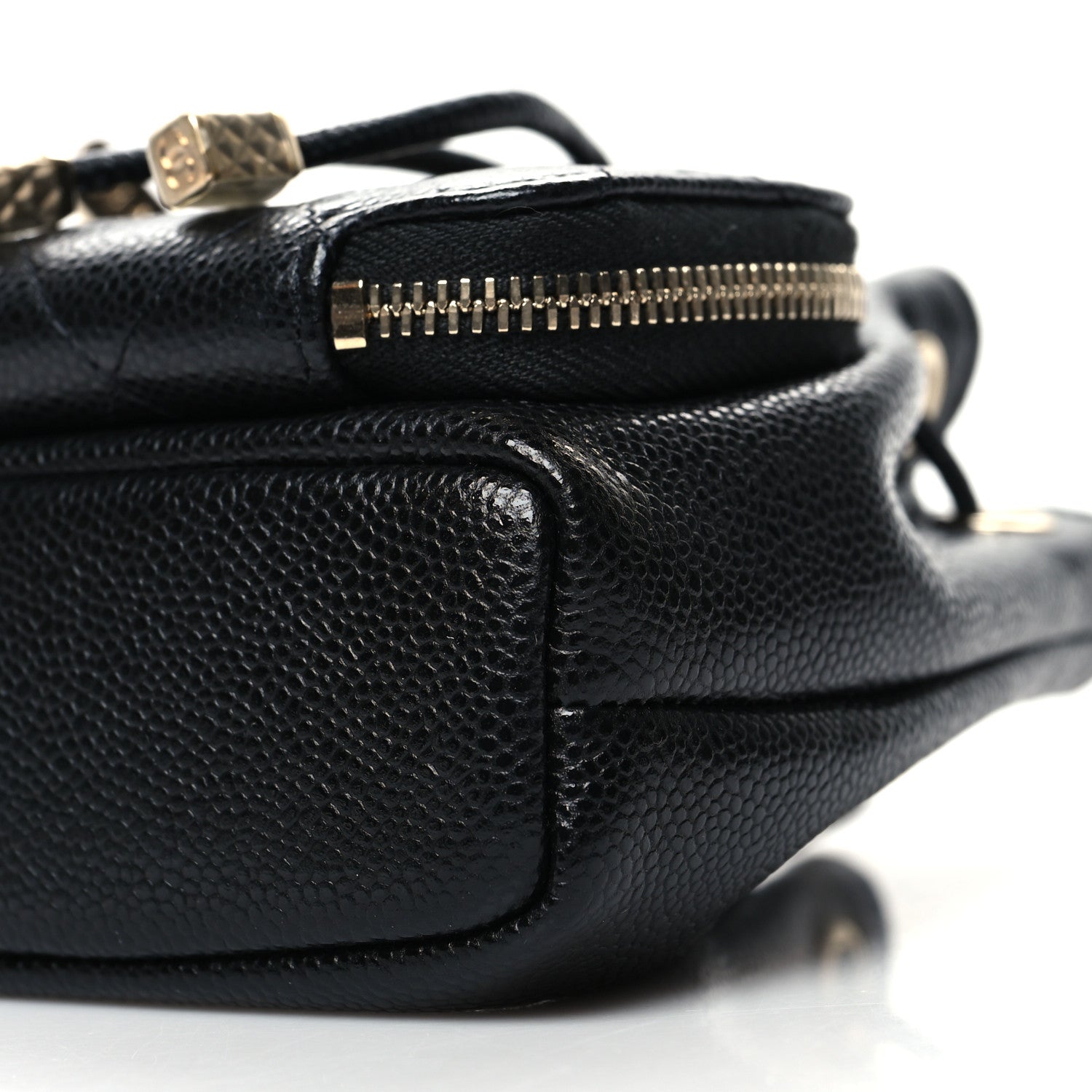 Chanel Caviar Quilted Mini CC Pocket Bucket Bag Black 11 of 11