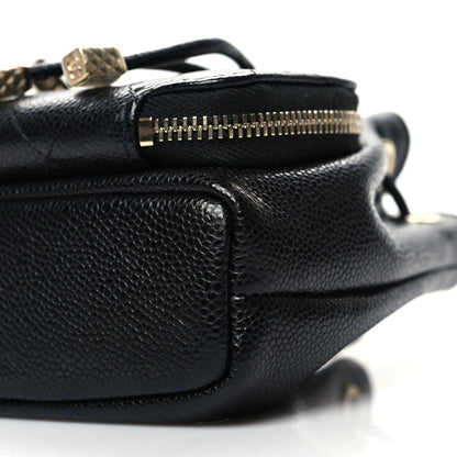 Chanel Caviar Quilted Mini CC Pocket Bucket Bag Black 11 of 11