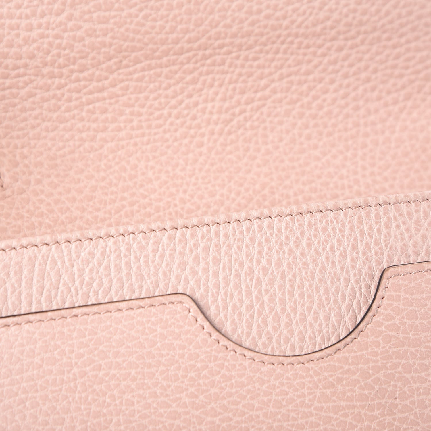 Gucci Dollar Calfskin Mini GG Marmont Chain Wallet Perfect Pink 12 of 15
