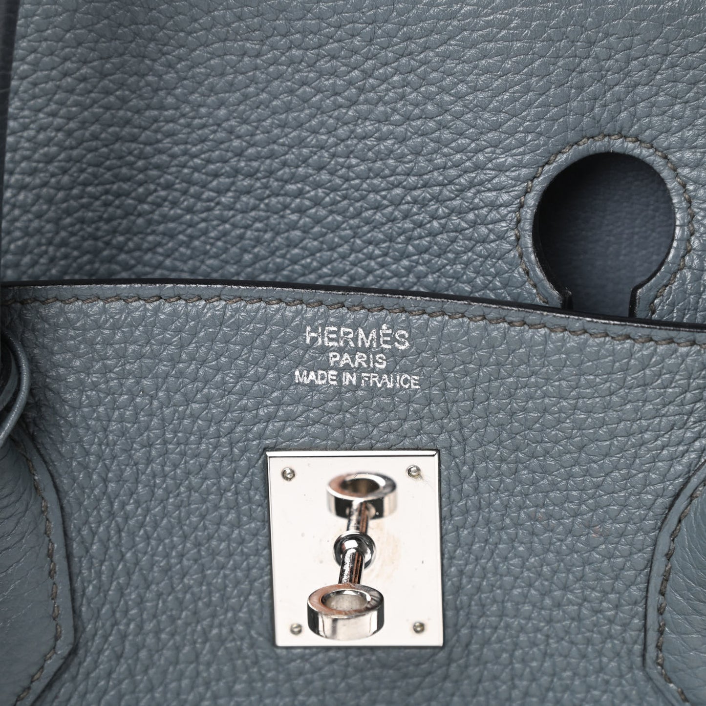 Togo Birkin 40 Bleu Orage