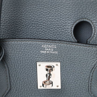 Hermes Togo Birkin 40 Bleu Orage 6 of 17