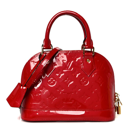 Louis Vuitton Vernis Alma BB Rose Indien 1 of 11