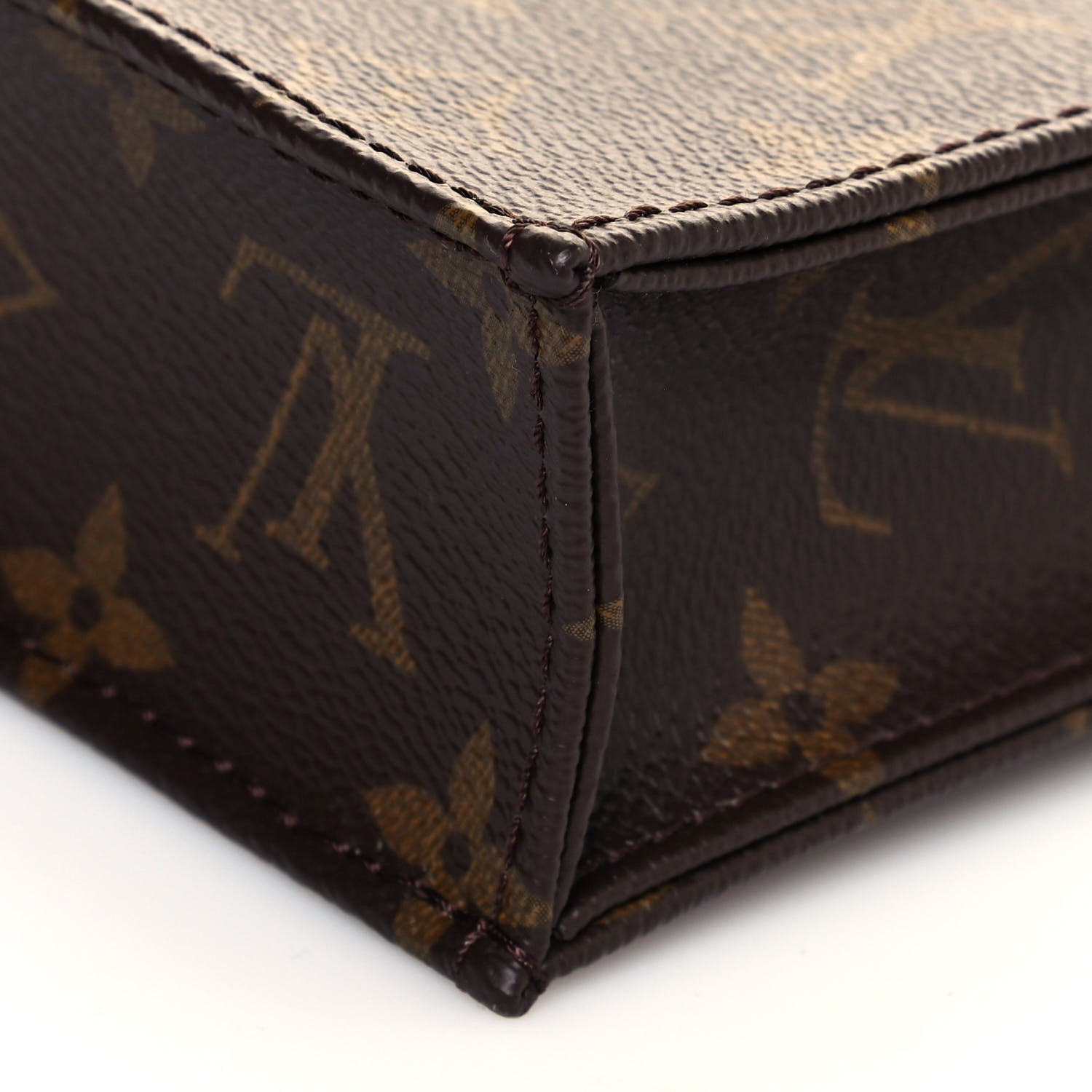 Louis Vuitton Monogram Petit Sac Plat 9 of 10