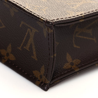 Louis Vuitton Monogram Petit Sac Plat 9 of 10