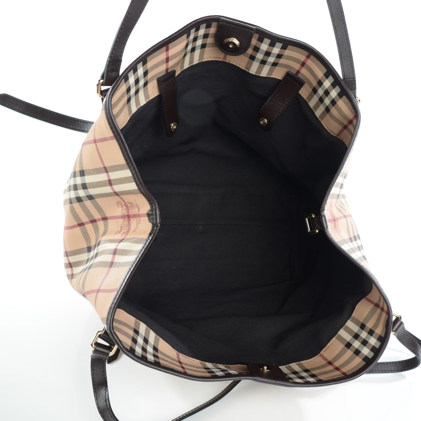 Haymarket Check Large Canterbury Tote Chocolate