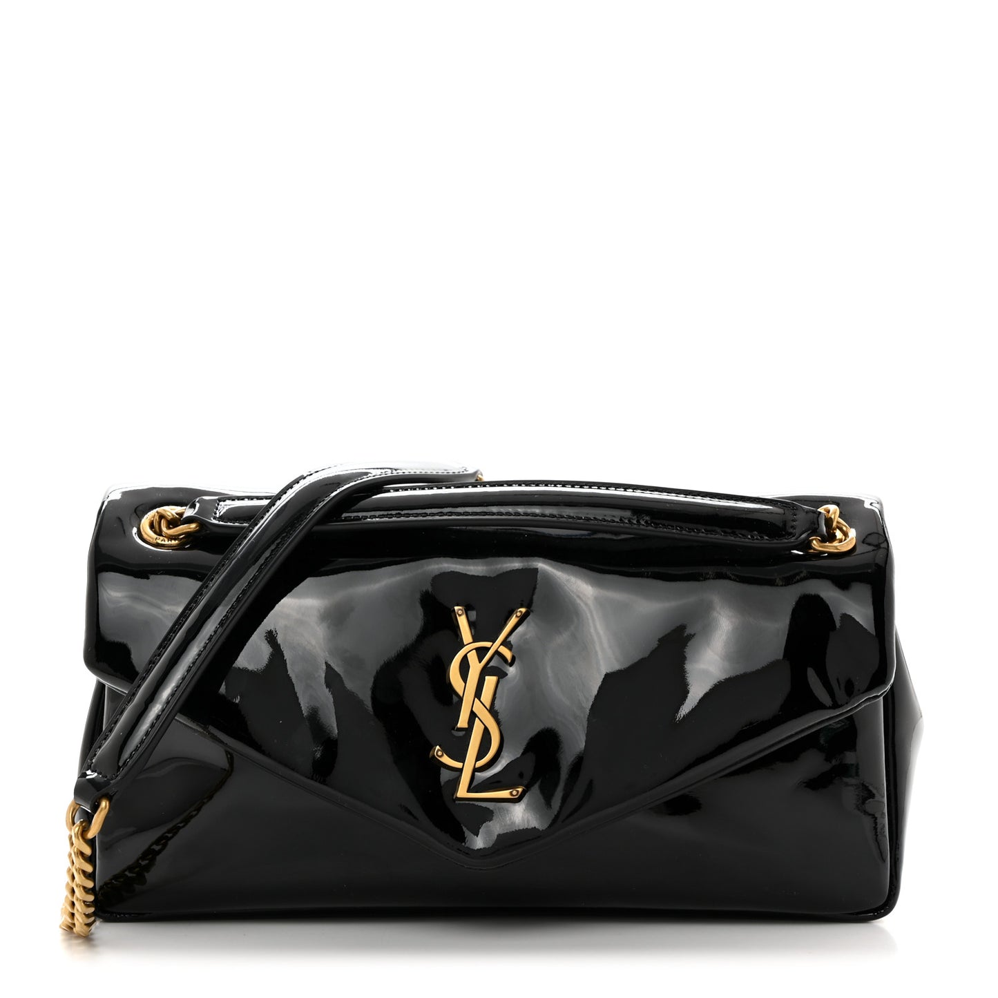 Patent Calfskin Calypso Black