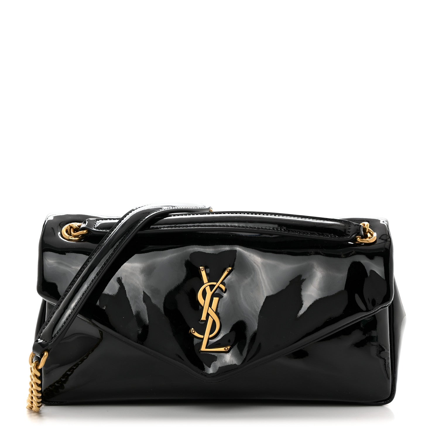 Saint Laurent Patent Calfskin Calypso Black 1 of 10
