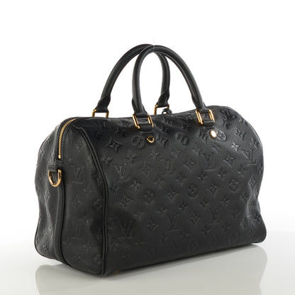 Louis Vuitton Empreinte Speedy Bandouliere 30 Black 3 of 7
