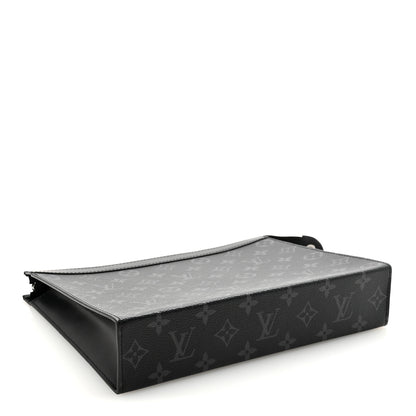Louis Vuitton Monogram Eclipse Pochette Voyage MM 4 of 7