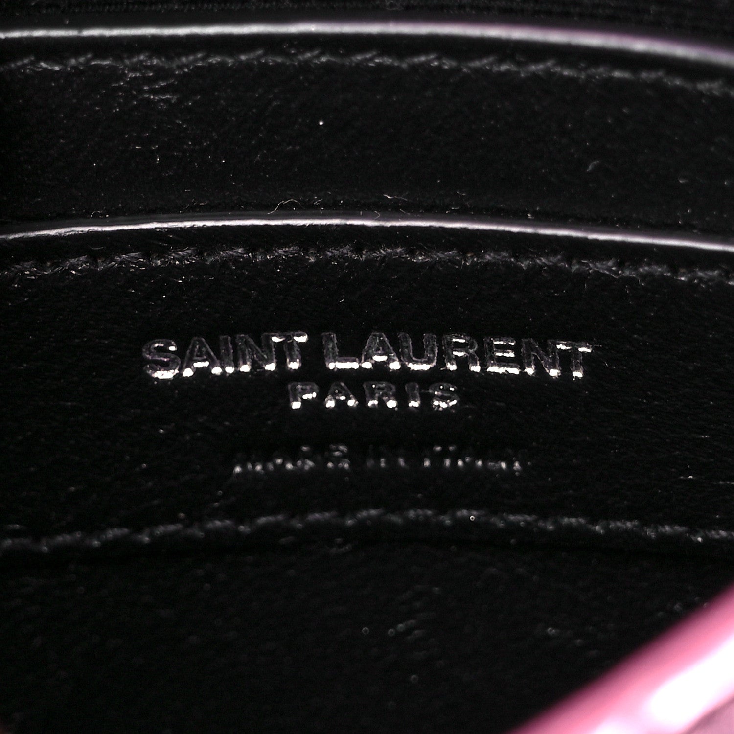 Saint Laurent Metallic Lambskin Matelasse Monogram Double Flap Bag Azalea 6 of 9