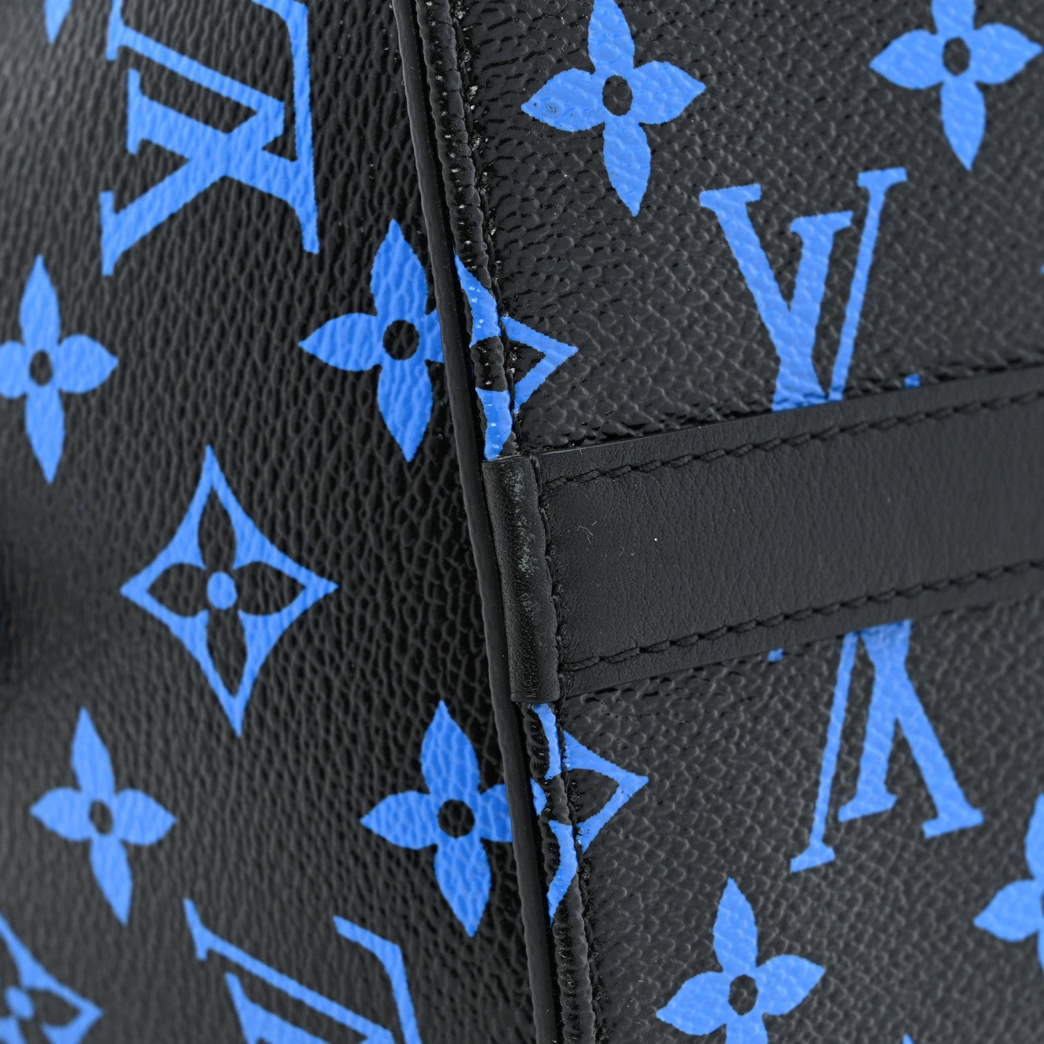 Louis Vuitton Colored Monogram Speedy Amazon PM Blue Black 9 of 11