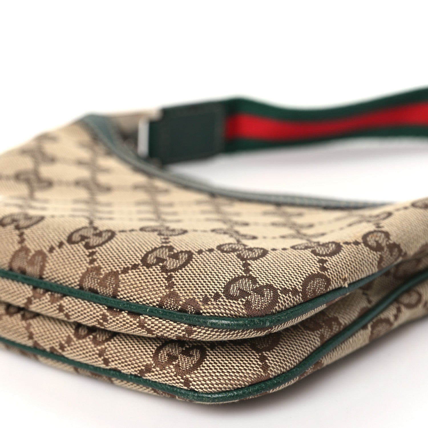 Gucci Monogram Web Mini Pop Hobo Green 10 of 10