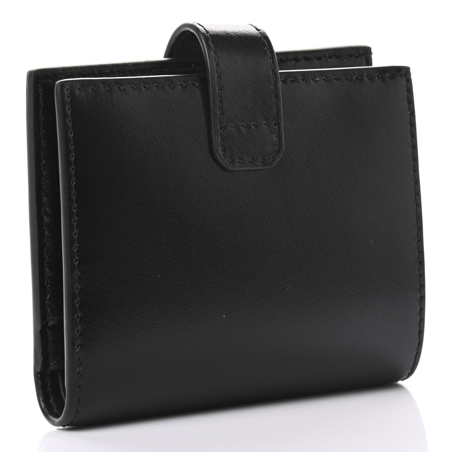 Textured Calfskin GV3 Wallet Black