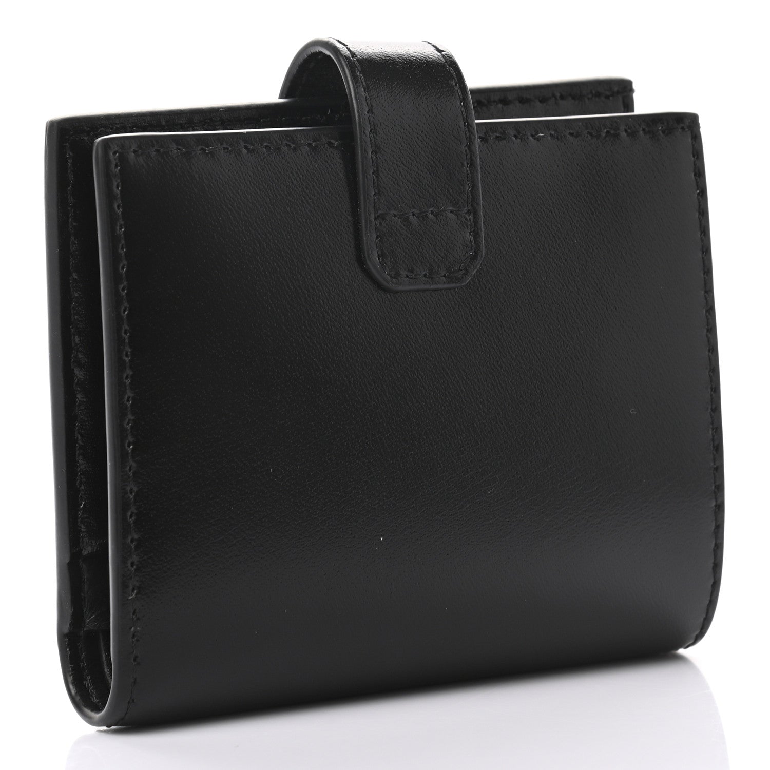 Givenchy Textured Calfskin GV3 Wallet Black 3 of 7