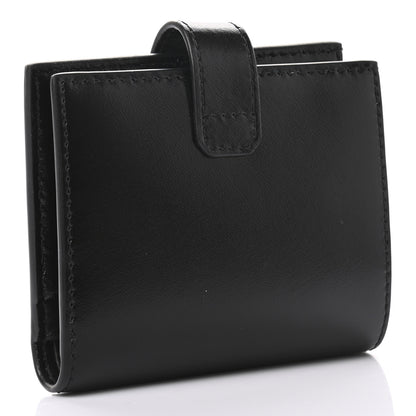 Givenchy Textured Calfskin GV3 Wallet Black 3 of 7