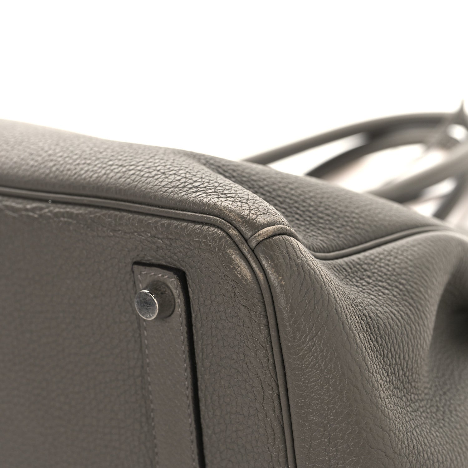 Hermes Togo BIRKIN 35 Gris Meyer 10 of 14