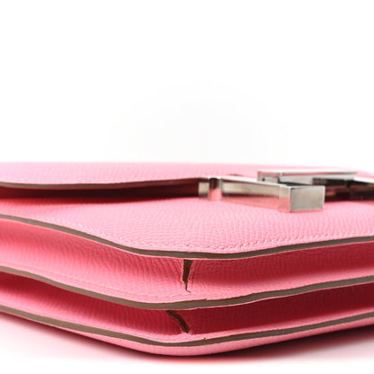 Hermes Epsom Constance 18 Rose Confetti 9 of 10
