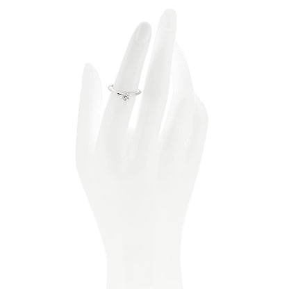 Tiffany Platinum Diamond .26ct Solitaire Engagement Ring 52 6 2 of 7