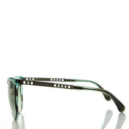 Chanel Butterfly Chain Sunglasses 5352 Green 2 of 7