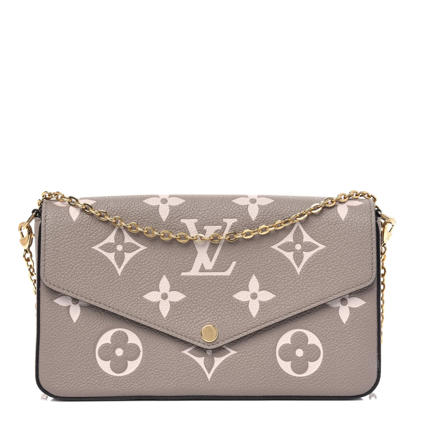 Empreinte Monogram Giant Felicie Pochette Tourterelle Creme