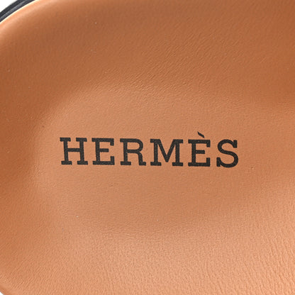 Hermes Calfskin Womens Empire Sandals 38 Naturel 7 of 9