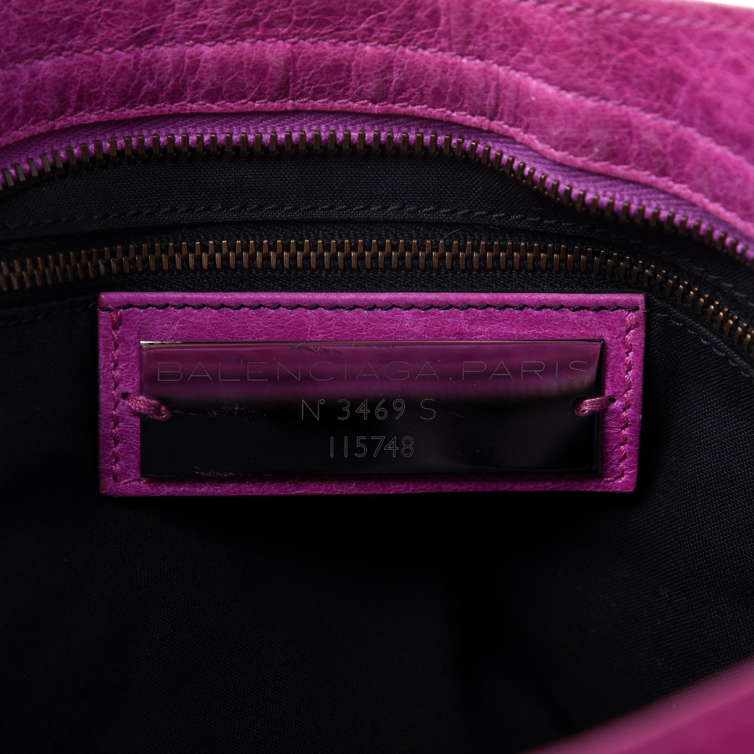 Balenciaga Agneau Classic Hardware City Amethyst 8 of 9