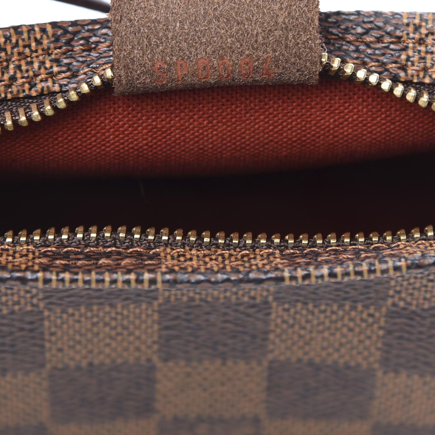 Louis Vuitton Damier Ebene Trousse Make Up Bag Pochette 7 of 10