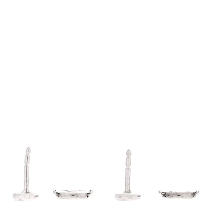 Hermes Sterling Silver TPM Farandole Earrings 3 of 6