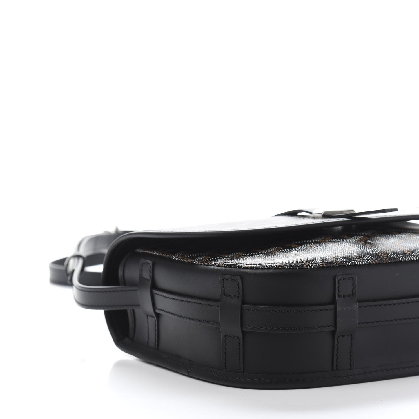 Goyardine Belvedere II PM Messenger Bag Black