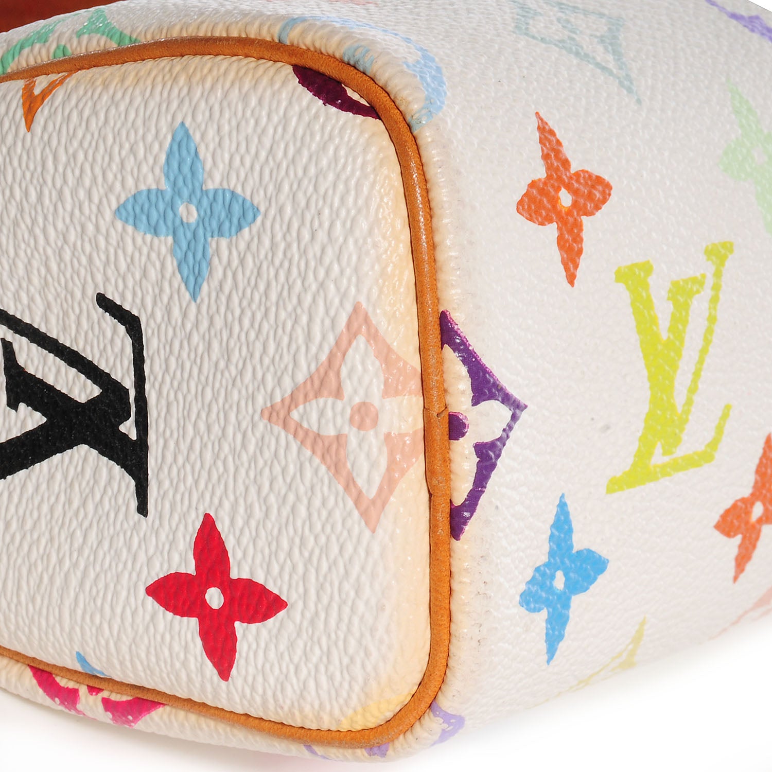 Louis Vuitton Monogram Multicolor Mini Sac HL Speedy White 5 of 8