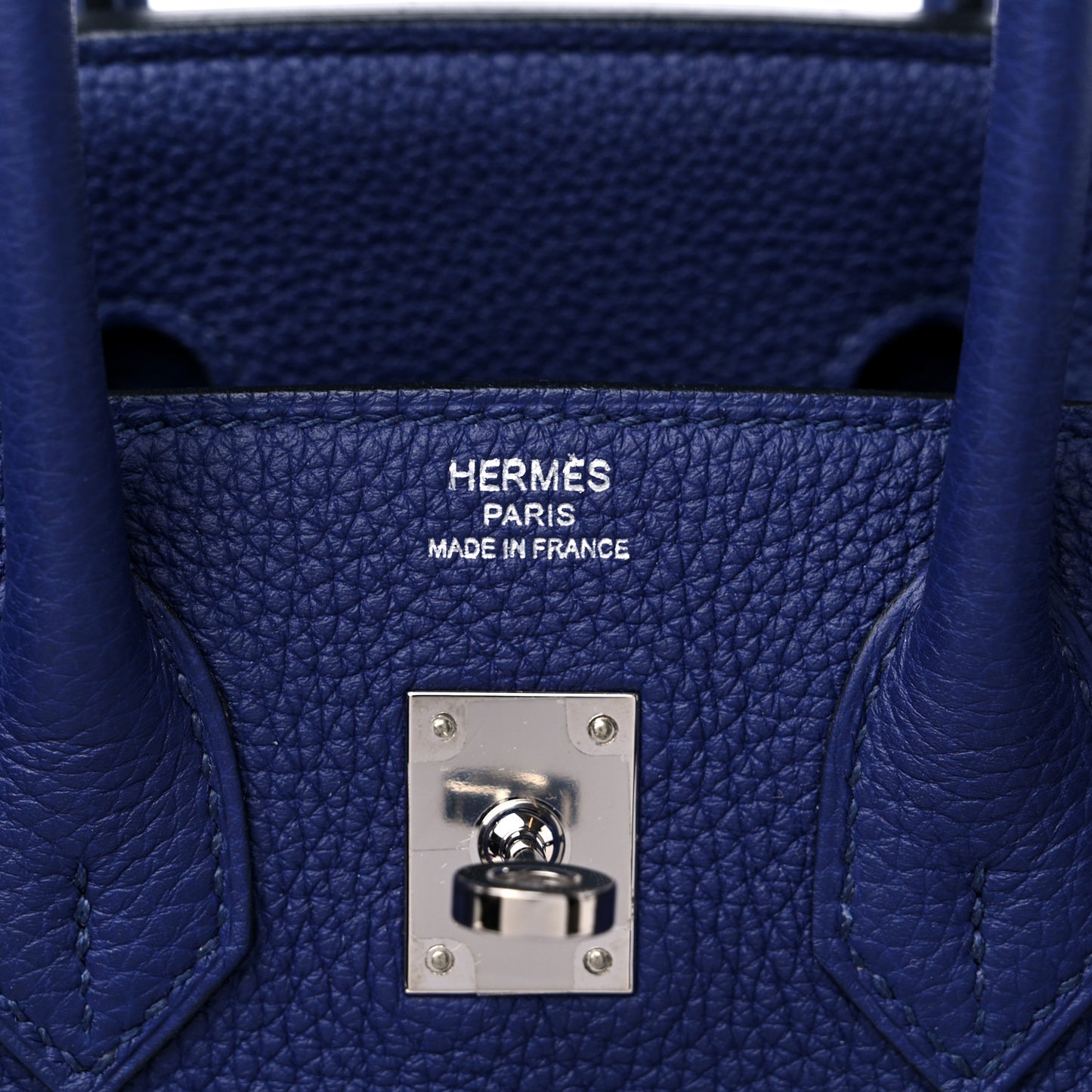 Togo Birkin 25 Bleu Encre