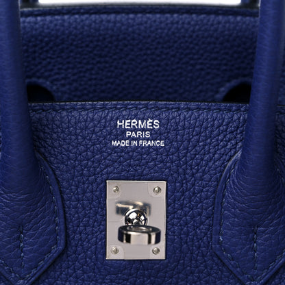 Hermes Togo Birkin 25 Bleu Encre 6 of 10