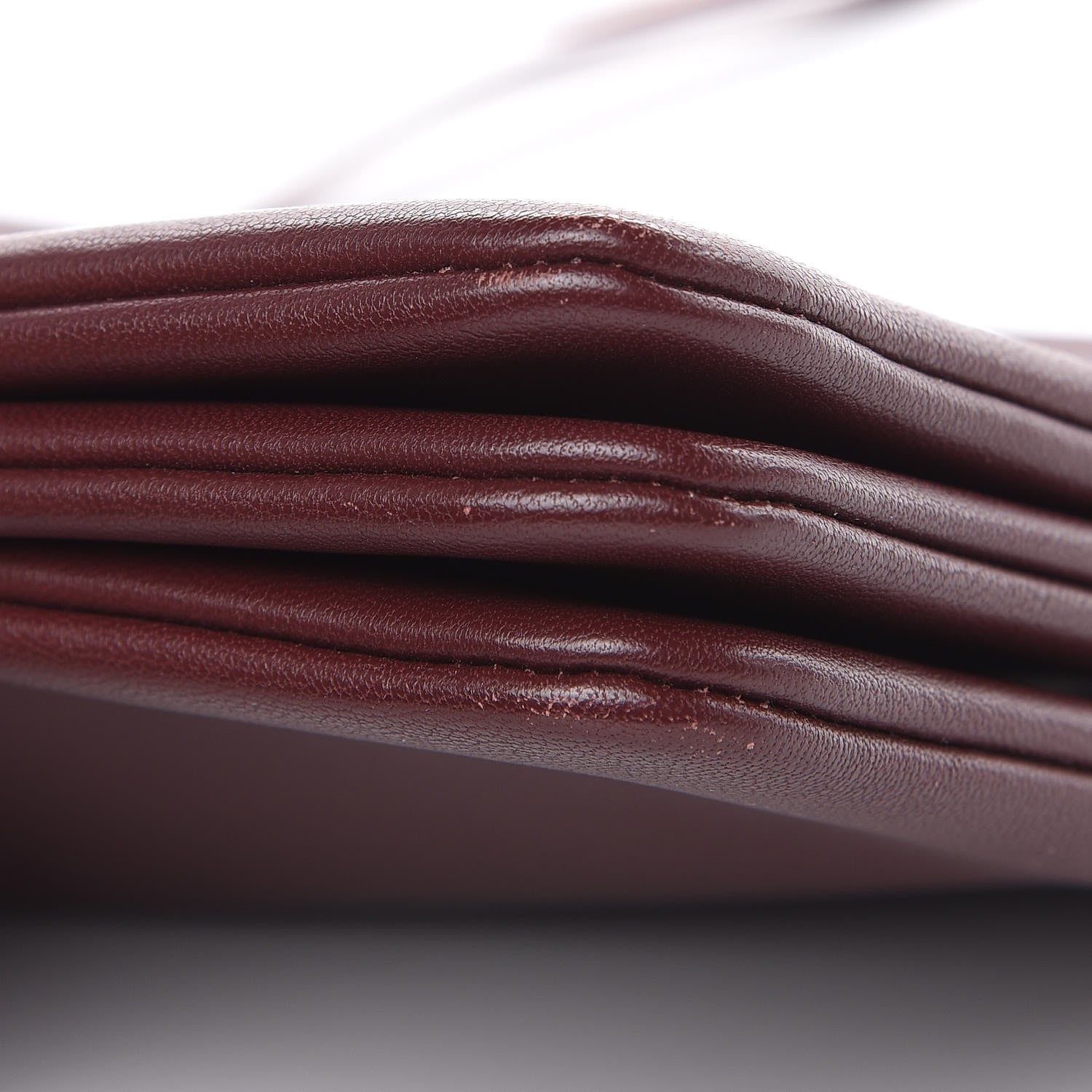 Celine Lambskin Small Trio Crossbody Bag Burgundy 11 of 14