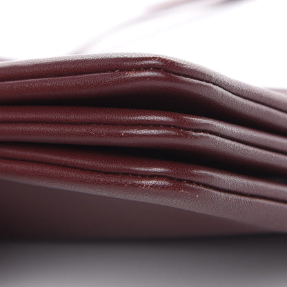 Celine Lambskin Small Trio Crossbody Bag Burgundy 11 of 14
