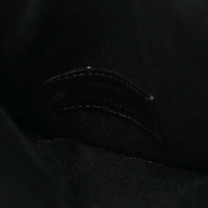 Saint Laurent Grain De Poudre Uptown Pouch Black 7 of 10